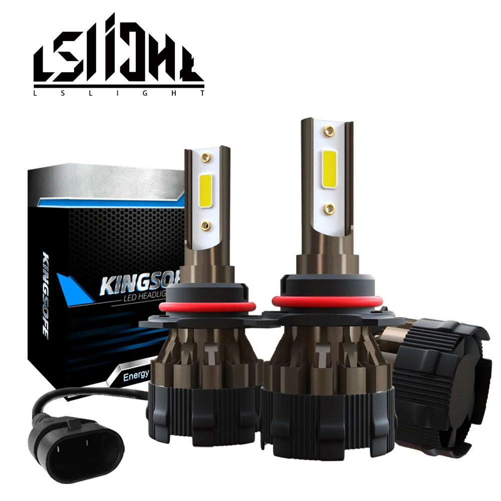 Светодиодные Автомобильные фары Llight H4 H11 H9 H8 H1 H7 светодиодный 9005 9006 HB3 HB4 12 В 24 6000K 8000