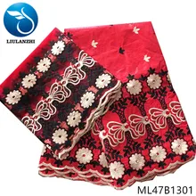 LIULANZHI Нигерия Базен ткани для платья высокое качество Базен riche getzner 5+ 2 ярдов Хлопок riche парча ткань ML47B13