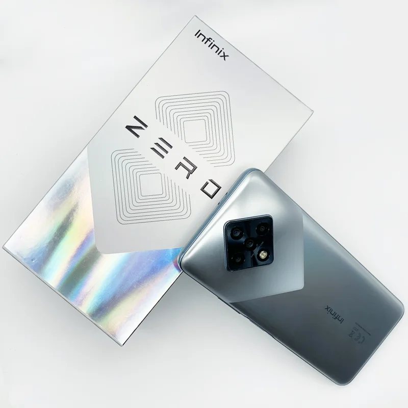 New Global Version Infinix Zero 8 8GB 128GB Smart Phone 6.85'' FHD 90Hz Full Screen 64MP Quad Camera 4500mAh Battery 33W Charger 4