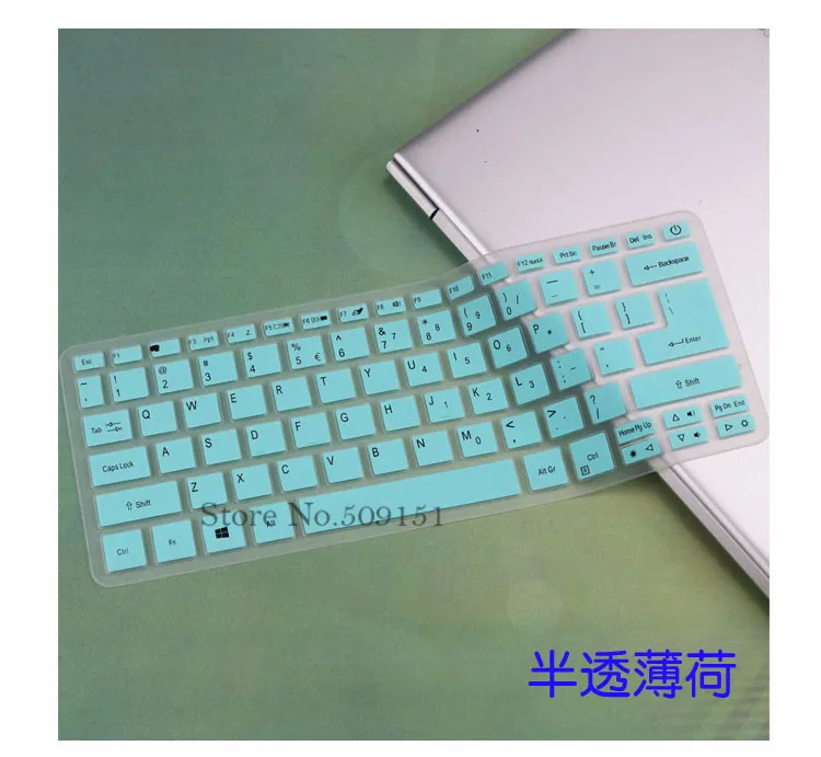 13," чехол для клавиатуры ноутбука Защитная пленка для acer спин 5 SP513/Swift 3 SF314-56 SF314-55 SF314-54 S5-371 SF314 54G 55 г(56 гр - Цвет: Sky blue