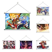 

KonoSuba Megumin Aqua Dustiness Yunyun Alloy Fabric Wall Poster Scroll