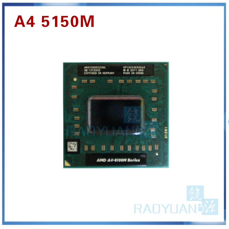 AMD a-серия A4-5150M A4 5150M AM5150DEC23HL PGA Ноутбук Процессор разъем FS1 638pin