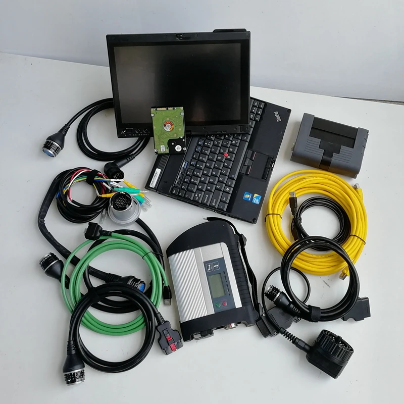 V06.2021 software for Mb Star C4 and Icom A2 2in1 used laptop X201T 4G 1TB HDD For Automotivo Diagnostic tool &amp Scanner | Автомобили и