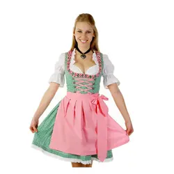 Карнавальный Dirndl костюм для Октоберфеста Германия баварское пиво традиционное вонь Косплей официантки таверна Необычные Вечерние платья