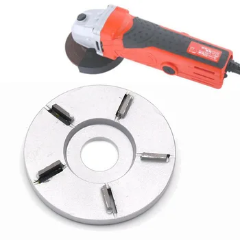 

6T Woodworking Tool Wood Milling Cutter 22 Hole Flat Safe Carving Polishing Disc