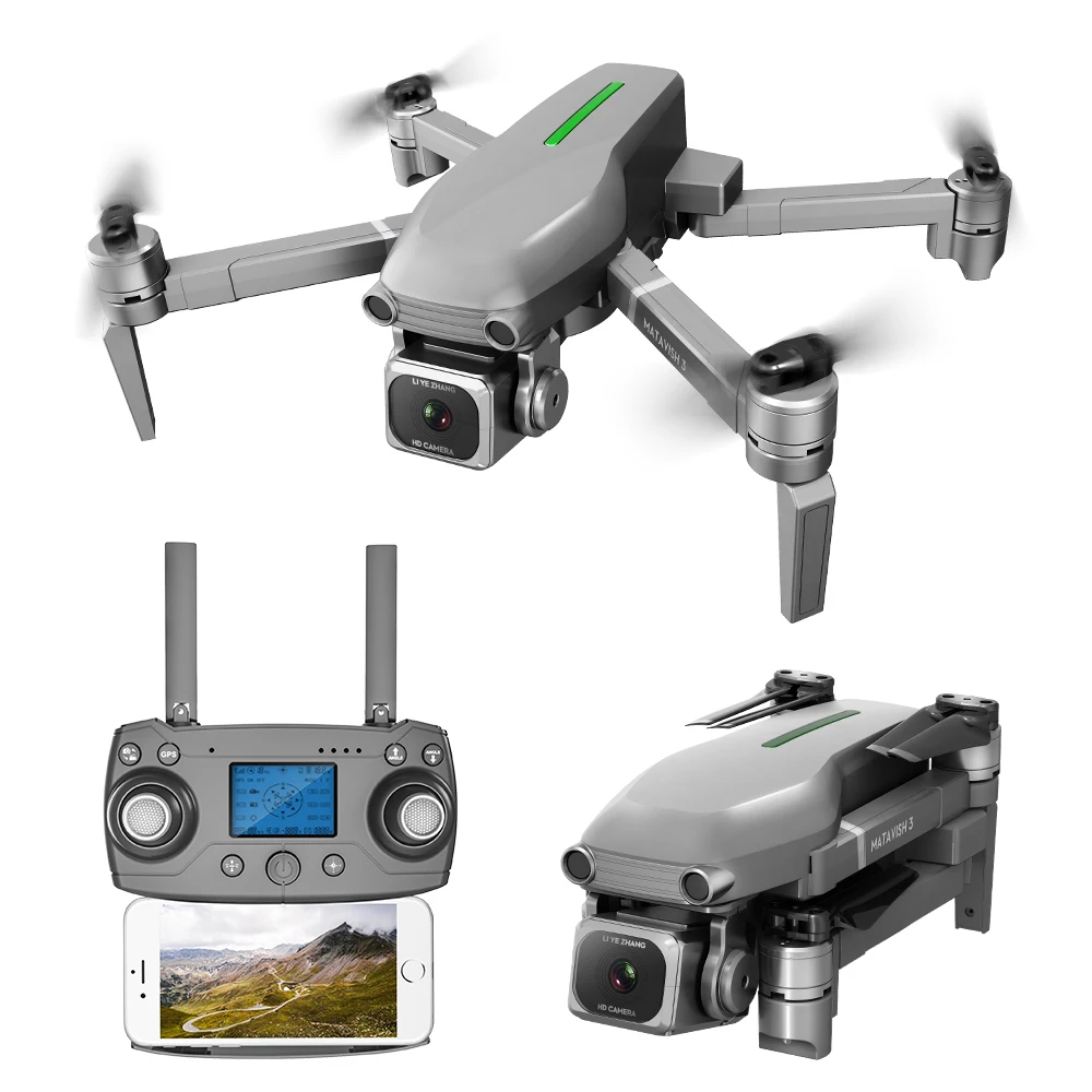 L109 Дрон 4K с HD камерой gps 5G wifi Квадрокоптер Профессиональный мини карманные дроны
