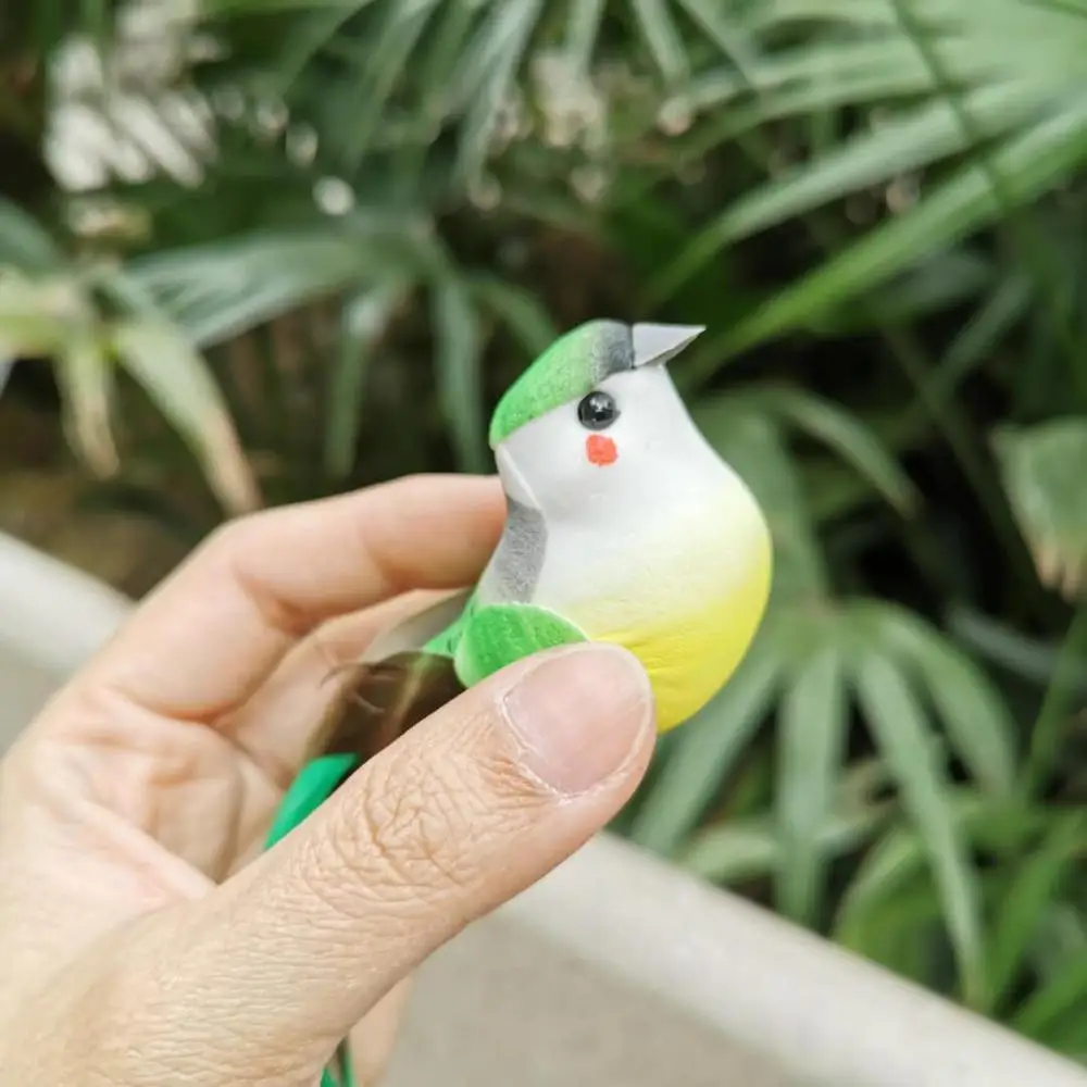 Oiseaux Décoratifs Mini Oiseau Sur Fil Décoration à