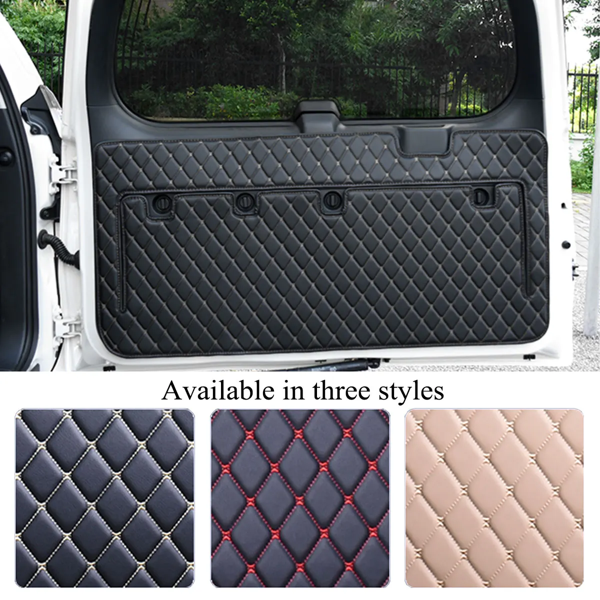 3D Cargo Rear Trunk Tailgate Tail Gate Door Mat Cover Floor Mud Pad Kick For Toyota Land Cruiser Prado 150 2010 - 2021 | Автомобили и