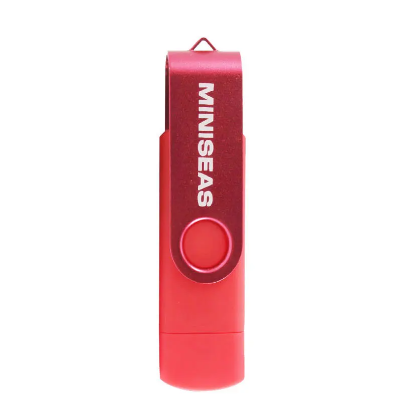 Флэш-накопитель USB Смартфон OTG 32 ГБ 16 ГБ 8 ГБ 4 ГБ Pen Drive внешнее хранилище Pen Drive USB-накопитель Флэш-накопитель - Цвет: Red