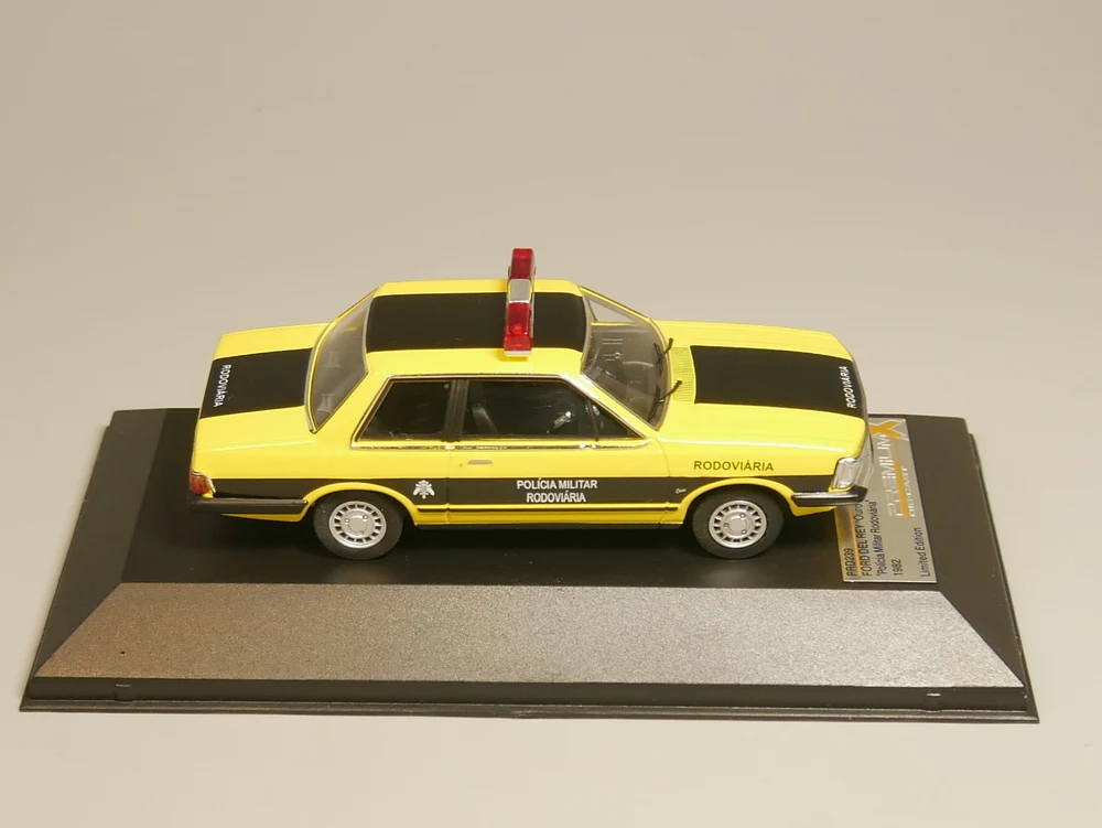 Премиум X 1:43 Ford DEL REY Ouro Policia Militar Rodoviaria 1982 литая модель автомобиля