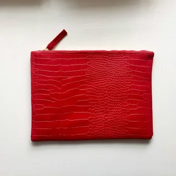 

For lulu ALLIGATOR leather clutch bag 8 colors