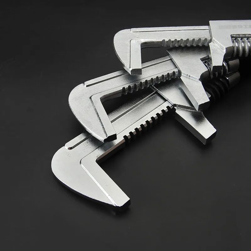 

Germany Universal Wrench Multi-functional Wrench Monkey Wrench Universal Pipe Wrench Tool Board Large Adjustable Wrench