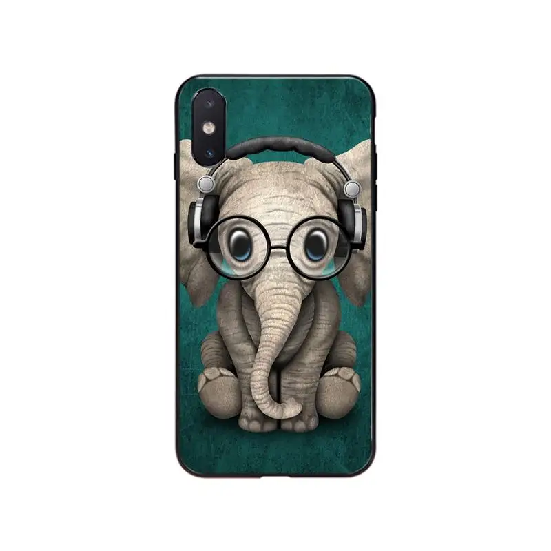 phone pouch for running cute elephant Phone Case for iphone 13 12 11 Pro Max 13 12mini XS MAX X XR SE2 8 7 Plus Case cell phone lanyard pouch
