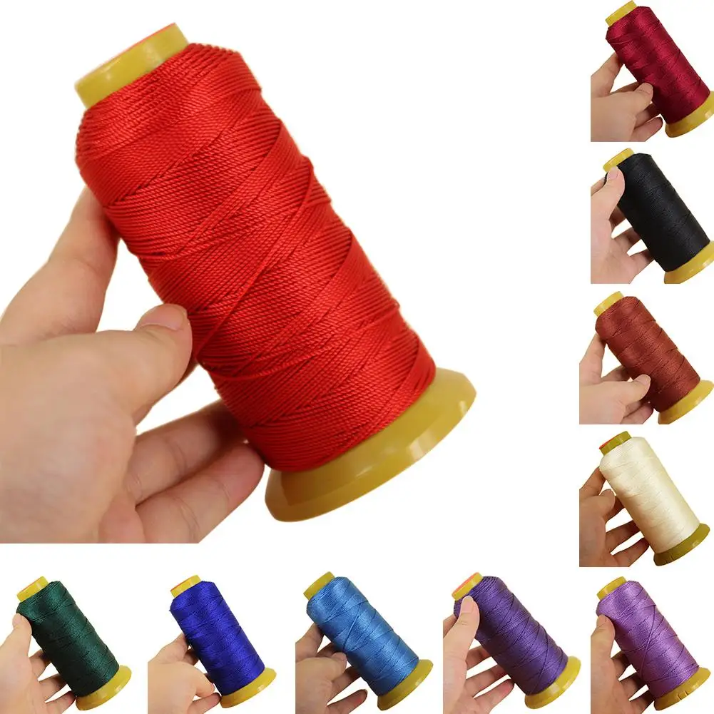 Толстые трикотажные нитки 1000 м хлопковая нить струнная катушка для ювелирных