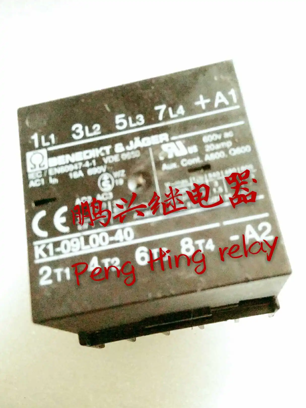 

Free Shipping 10 pcs/lot K1-09L00-40 24VDC Contact Electric Relay