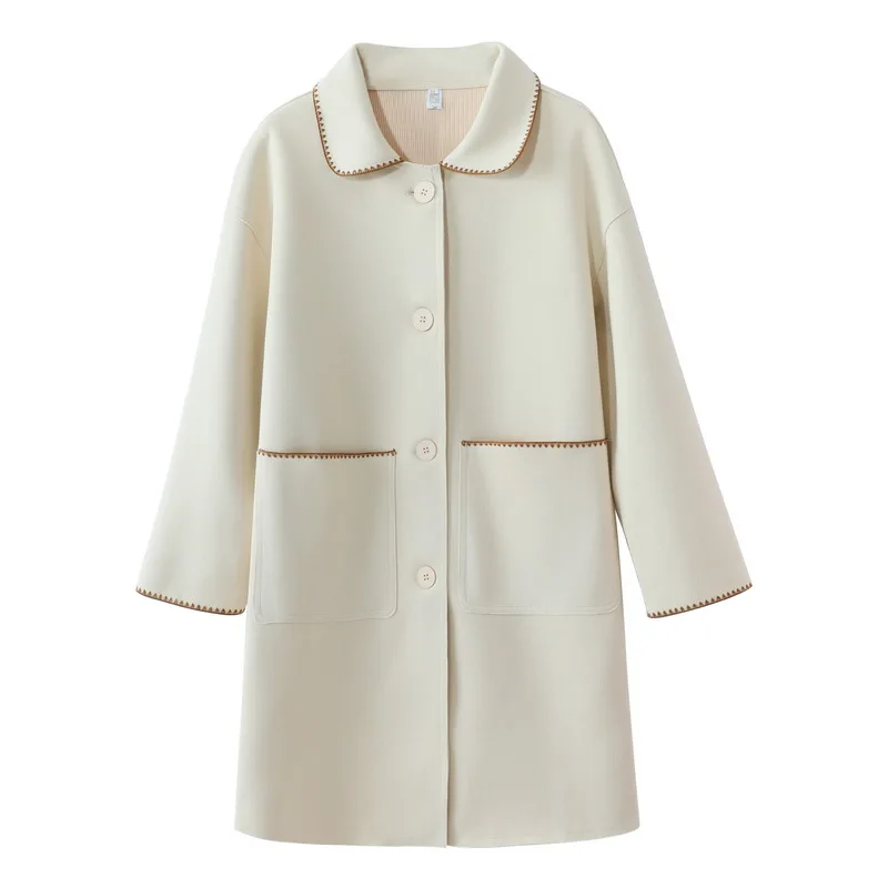 

Пальто женское весеннее, ветровка средней длины