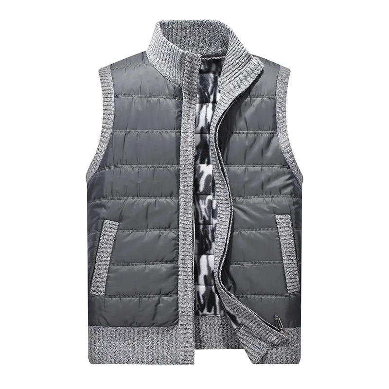 Newest Fashion Autumn Winter Men vest Coat Warm Sleeveless Jacket Casual Men Vest Coat Four-color Waistcoat
