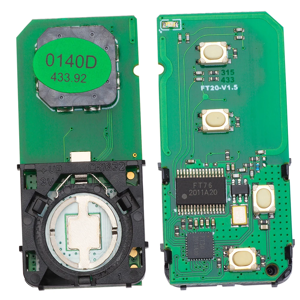 HYQ14AAC Board ID 271451-0140 433MHz Keyless Remote Key Fob For Lexus ES350 IS250 GS350 GS450h LS460 LS600h 2006 2007 2008