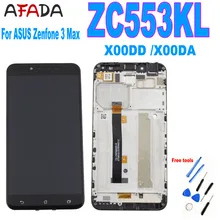 Bloc écran tactile LCD avec châssis, pour Asus Zenfone 3 Max ZC553KL X00DD=