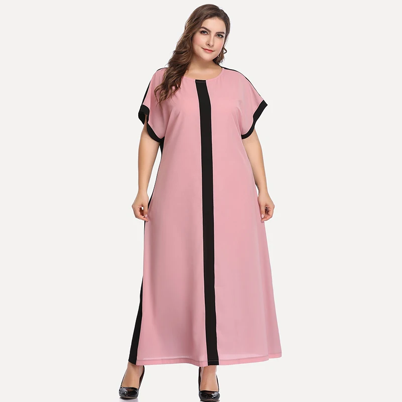 blush maxi dress casual