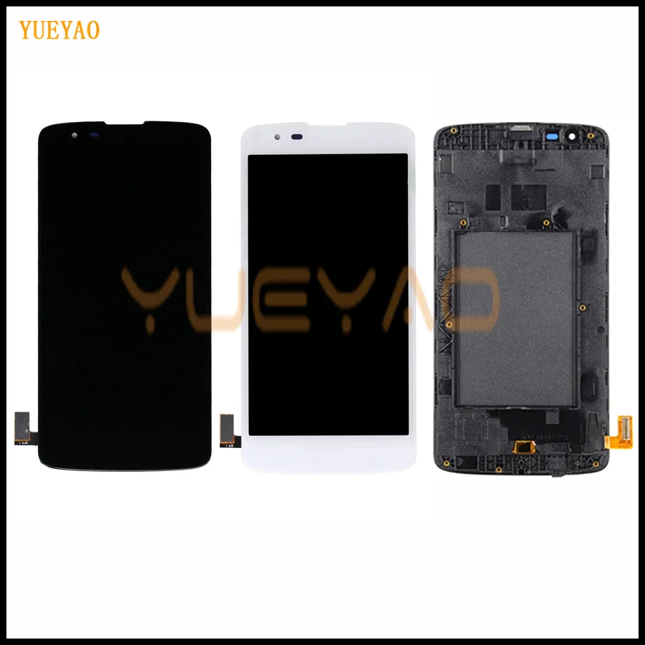 ЖК экран для LG K8 LTE K350 K350N K350E K350DS дисплей с зеркальным экраном дигитайзер в сборе