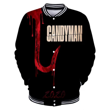 

2020 New Movie Halloween Kills Terrorist killer Michael Myers Baseball Uniform Men/Women Harajuku Baseball Jacket Clothes