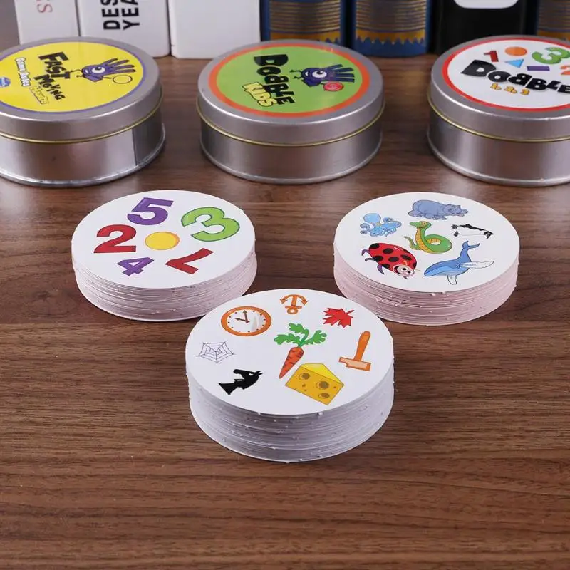 Kid Brainteaser Educational Cards Parent-Child Paper Board Interactive Game