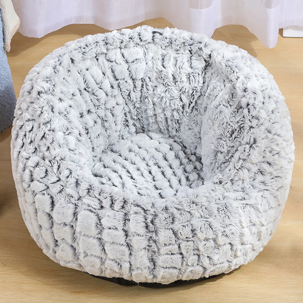 Adjustable Gray Регулируемый коврик для кошек, собак, спальное гнездо, коврик для домашних животных, кошек, собак, кровать, теплые мягкие дышащие плюшевые подушечки для собак, кошек, S-XL - Цвет: Adjustable Gray