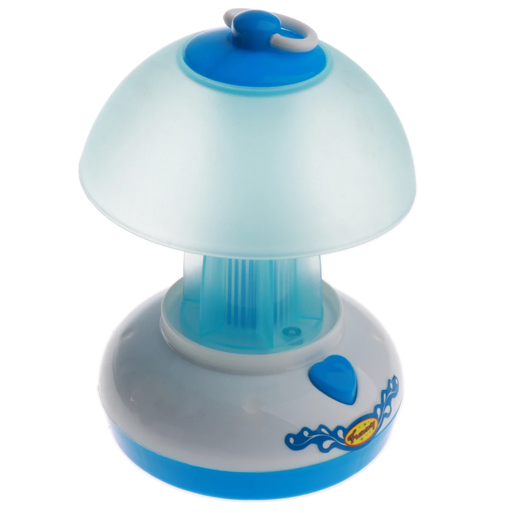 Plastic Simulation Home Appliance For Kids Role Play Toys - Blue Table Lamp