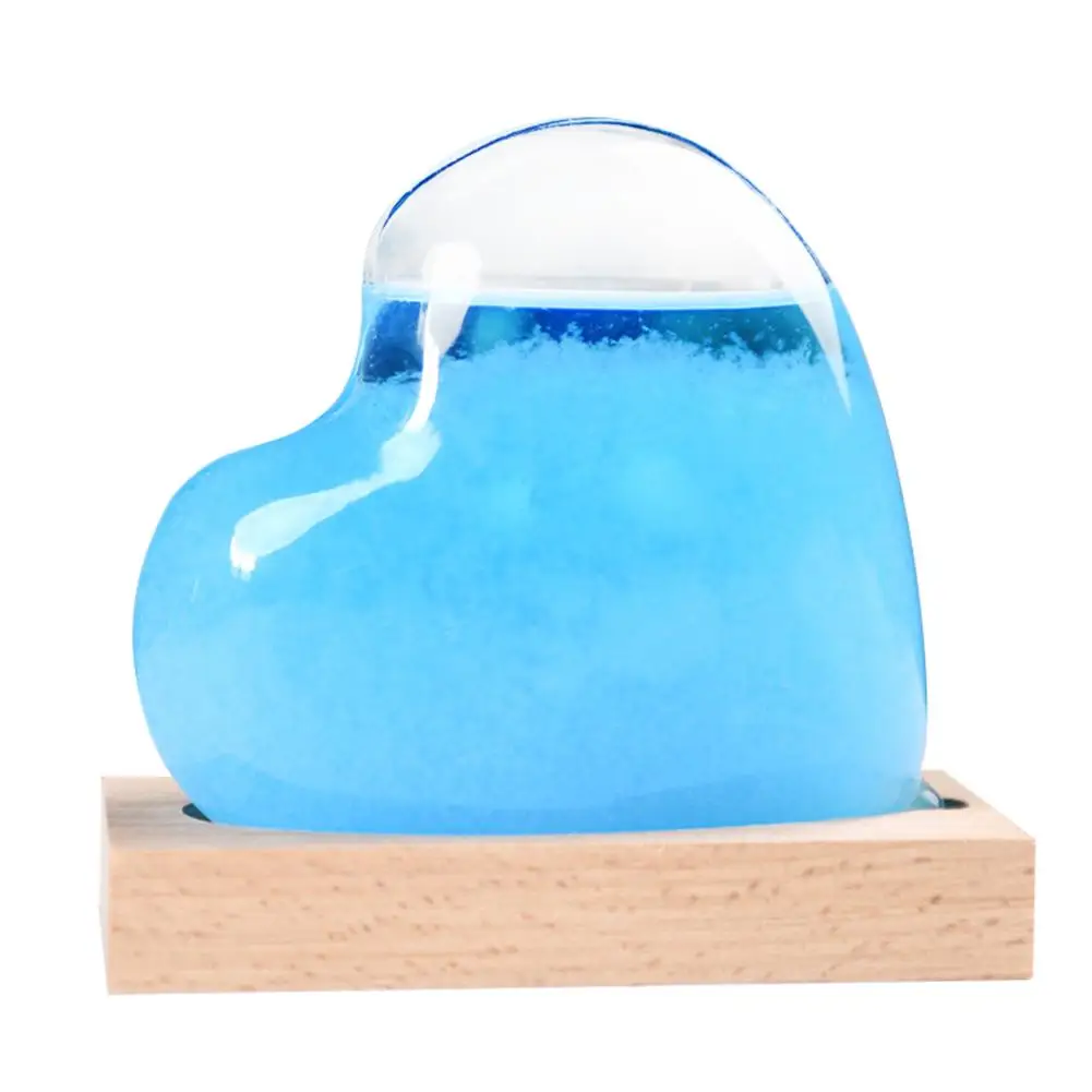 Прозрачная бутылка для погоды капелька штормового стекла монитор для капель воды барометр стильная погода штормовый предсказатель