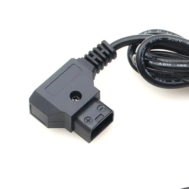 2 контактный D-Tap для линия питания постоянного тока 2,1/2,5 мм Plug практические долговечность и безопасность при использовании в 1 м Мощность кабель для Светодиодный свет/ЖК-дисплей Дисплей/HDV