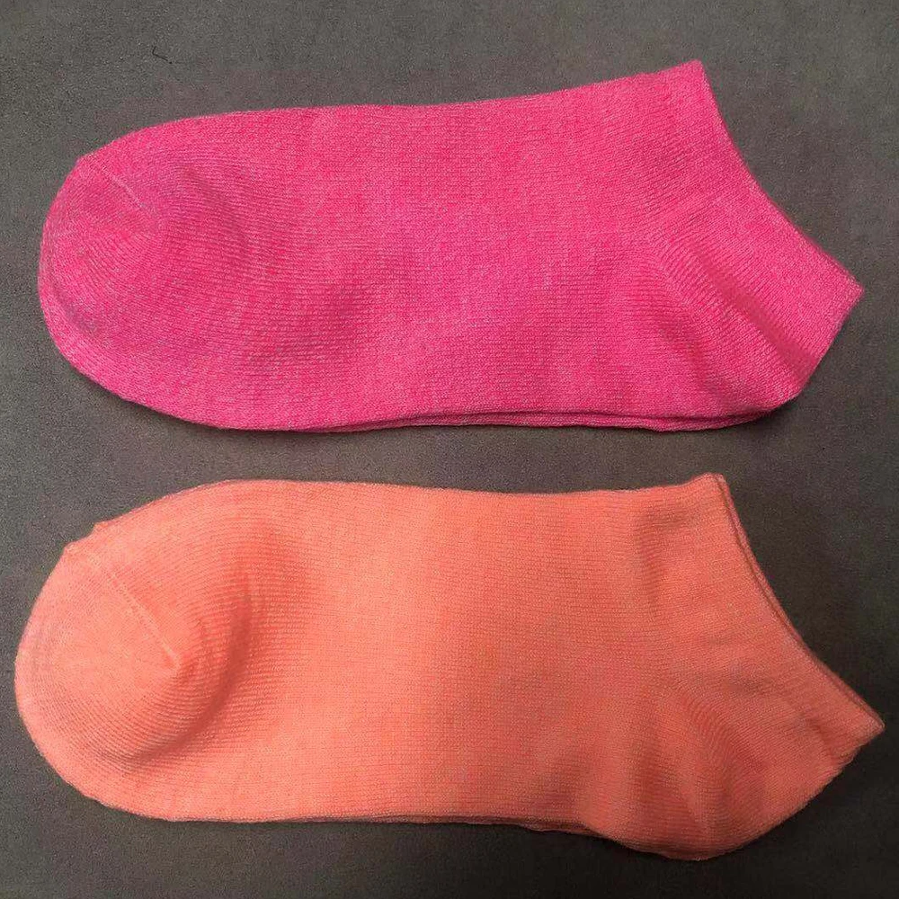 4 пары легковесных носков без шоу теплых цветов