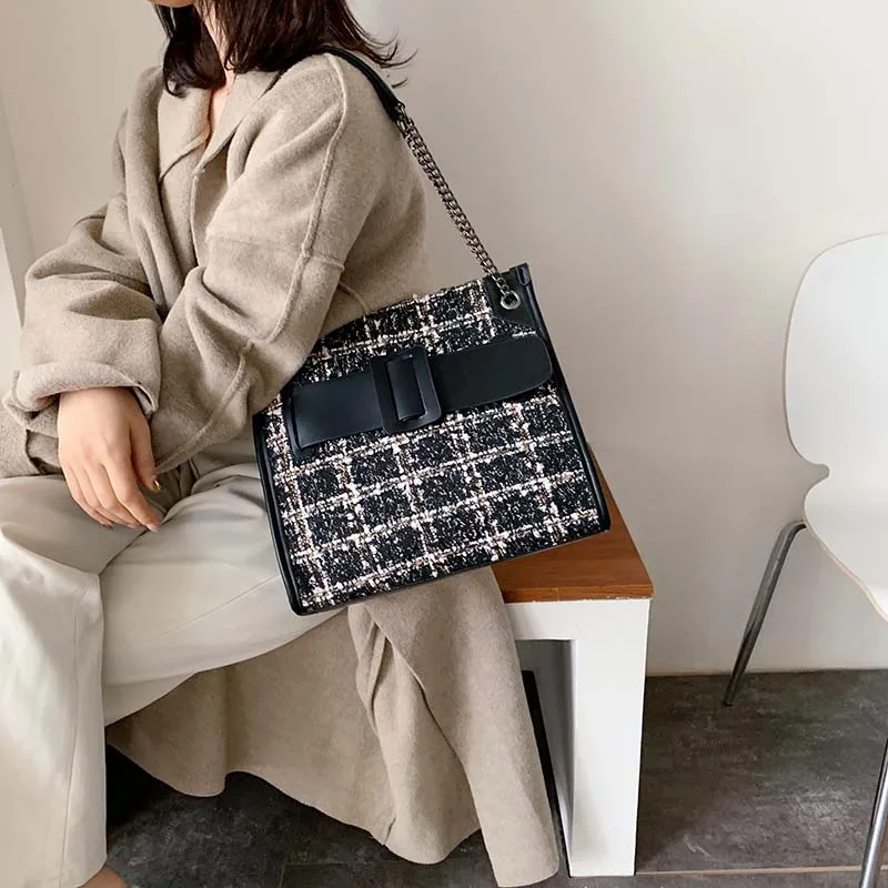 

Luxury Pu Leather Women Shoulder Bag High Quality Large Capacity Designer Ladies Handbags Fashion Chain Female Crossbody Bags