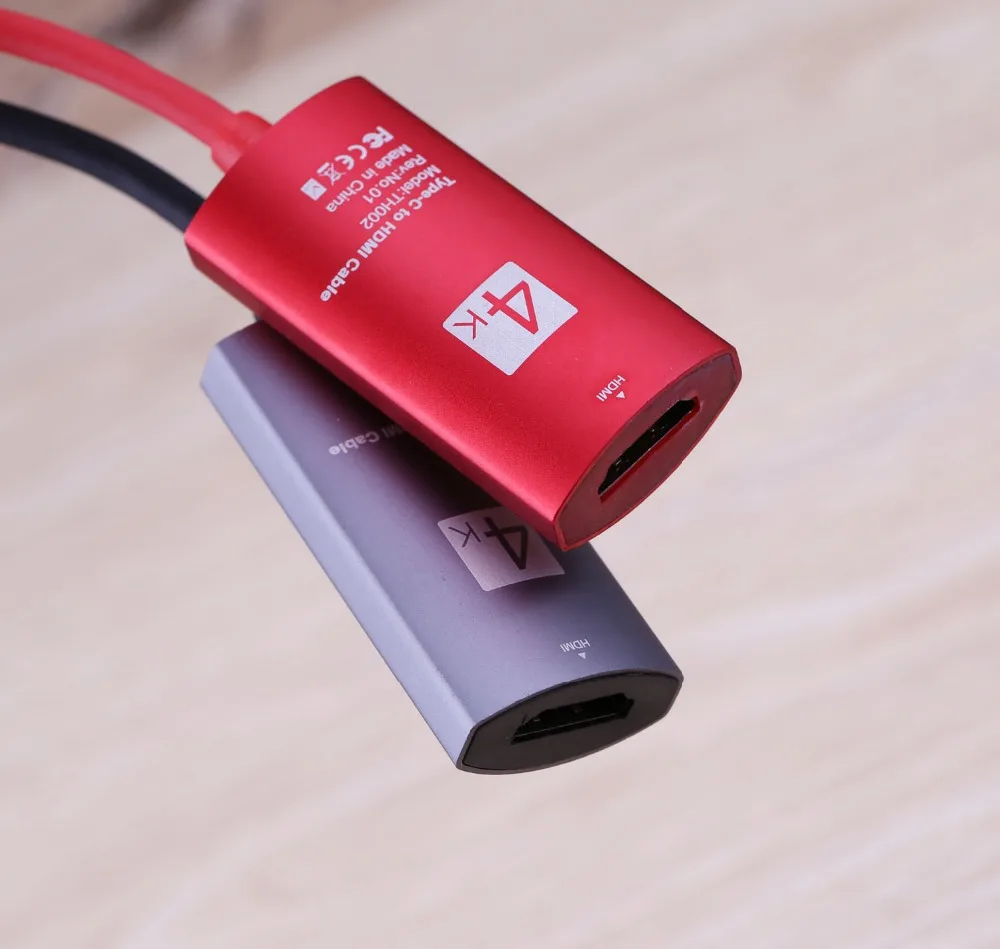 4K USB C HDMI Женский Кабель Тип к ТВ для MacBook Samsung Galaxy S20/S10 S9 Note20 Huawei Mate20 P20 P30 Pro HDTV