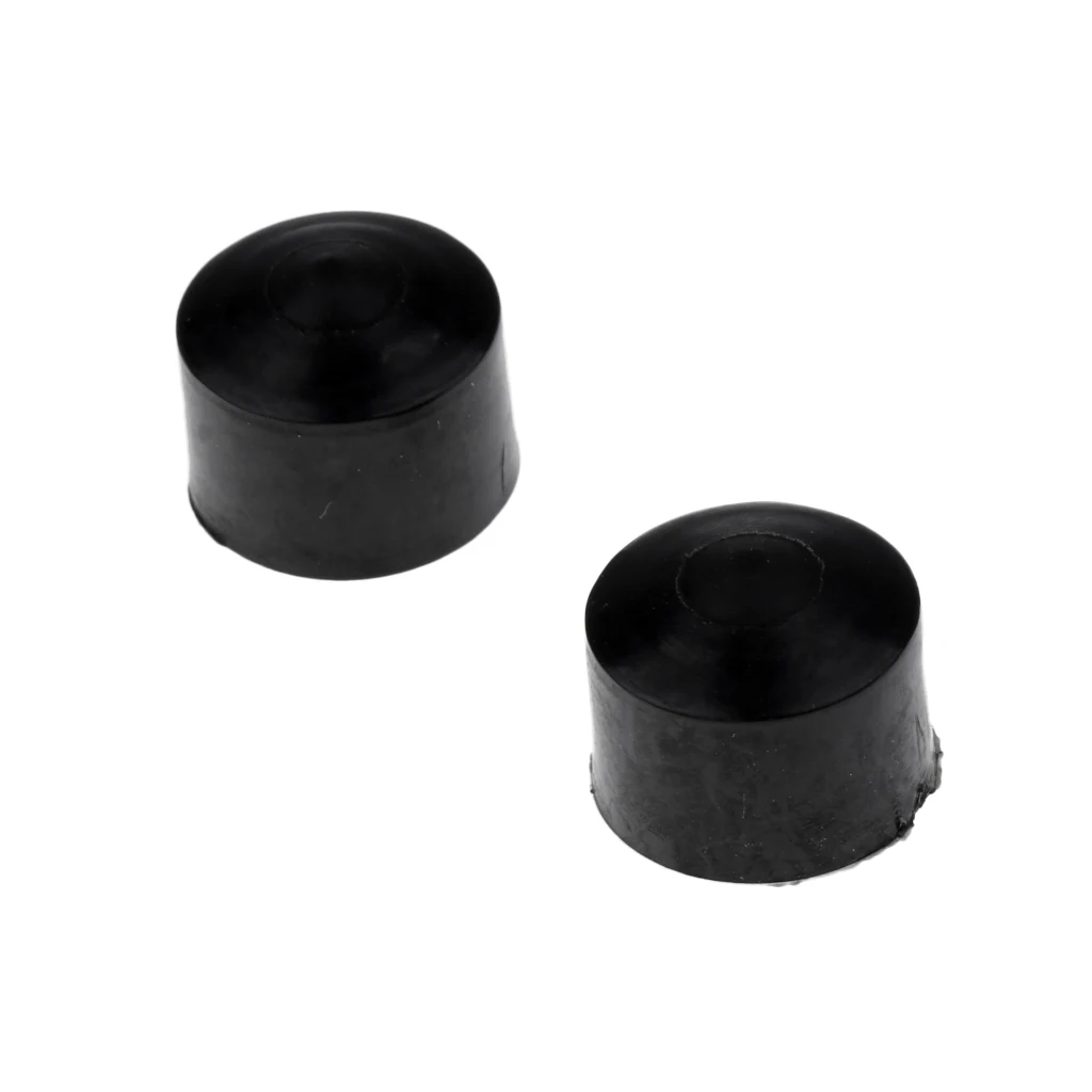 2 Pcs Replacement Pivot Cups - for Longboard / Skateboard Truck - Black - Rubber 16&times;10 mm