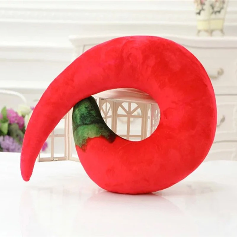 Largest supplier 3D Shrimp U shape Creative Throw Pillow Plush Neck Cushion Soft Comfort 4 Styles