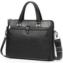 Best Price Men Briefcase Real Genuine Leather Bag High Quality Black Business Shoulder Bag Fashion Office Bag Best Price Men Briefcase Real Genuine Leather Bag High Quality Black Business Shoulder Bag Fashion Office Bag