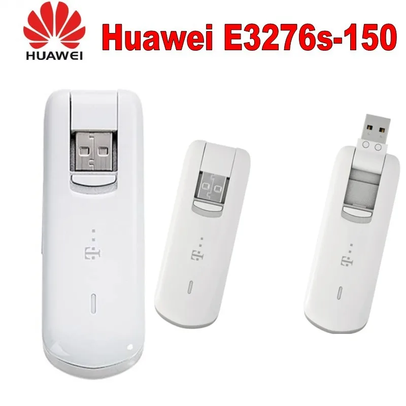 Huawei E3276(150 Мбит/с 4G/LTE) USB модем с 2 шт 4g антенна