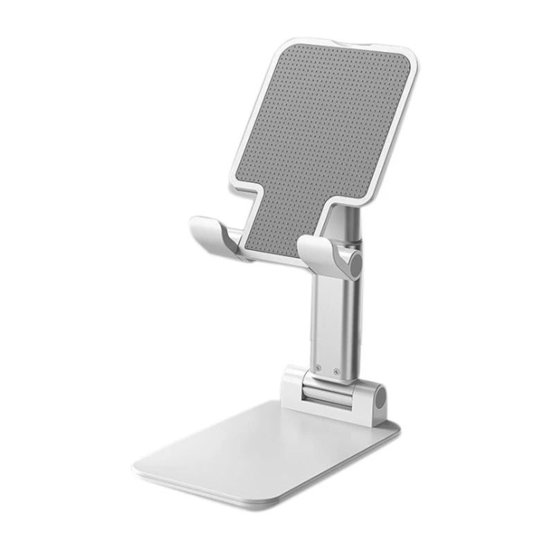 Portable Aluminum Desktop Phone Holder Folding Telescopic Multi-Angle Adjustable Stand,for Tablet Cellphone