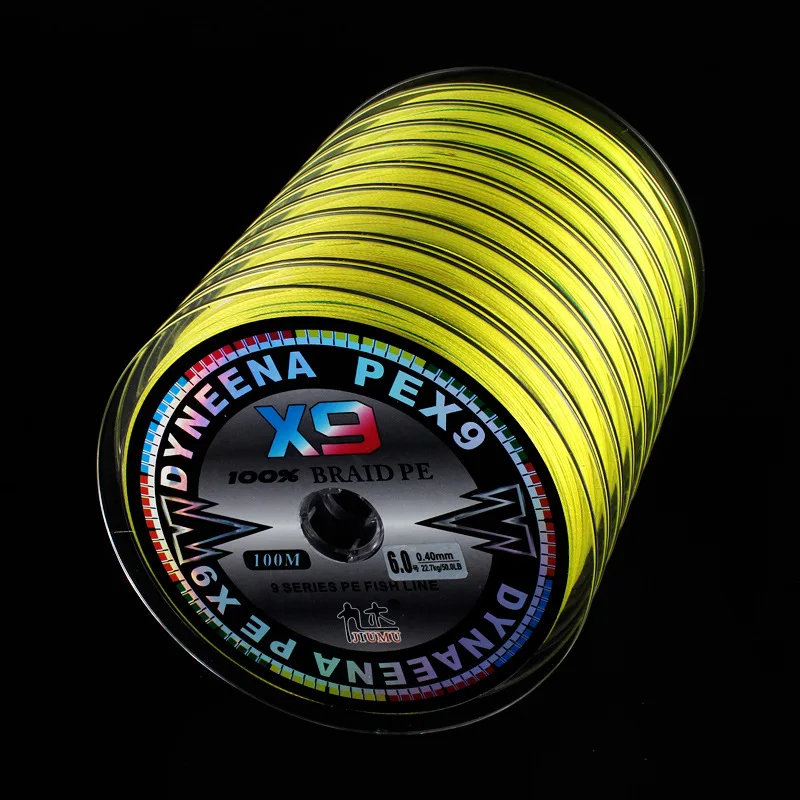 

100 M 9 Series 8 Series Dyneema Fishing Line Anti-Bite Fishing Line Weaving Lure Line 9 Unit PE Fishing Line Mainline