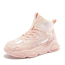 Модные кроссовки ярких цветов; женская обувь для папы; удобная повседневная обувь; Модные женские кроссовки; Ulzzang женская обувь