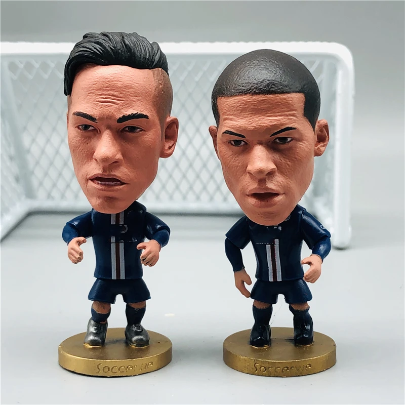 Bajo costo Soccerwe-figuras de fútbol de 6,5 cm de altura, muñecos de fútbol Neymar Jr Mbappe Herrera, juguete para regalo Lnwy3B3ybeG