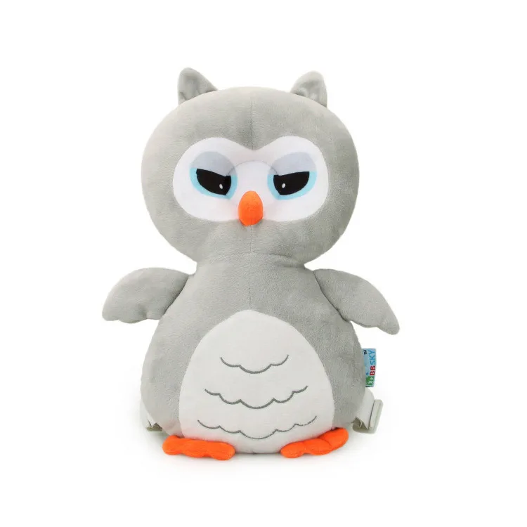 owl Детский подголовник для прогулок для малышей, детская подушка с мультяшным животным, устойчивая к осколкам, мягкая подушка из полипропилена и хлопка, Детский рюкзак, коврик - Цвет: owl