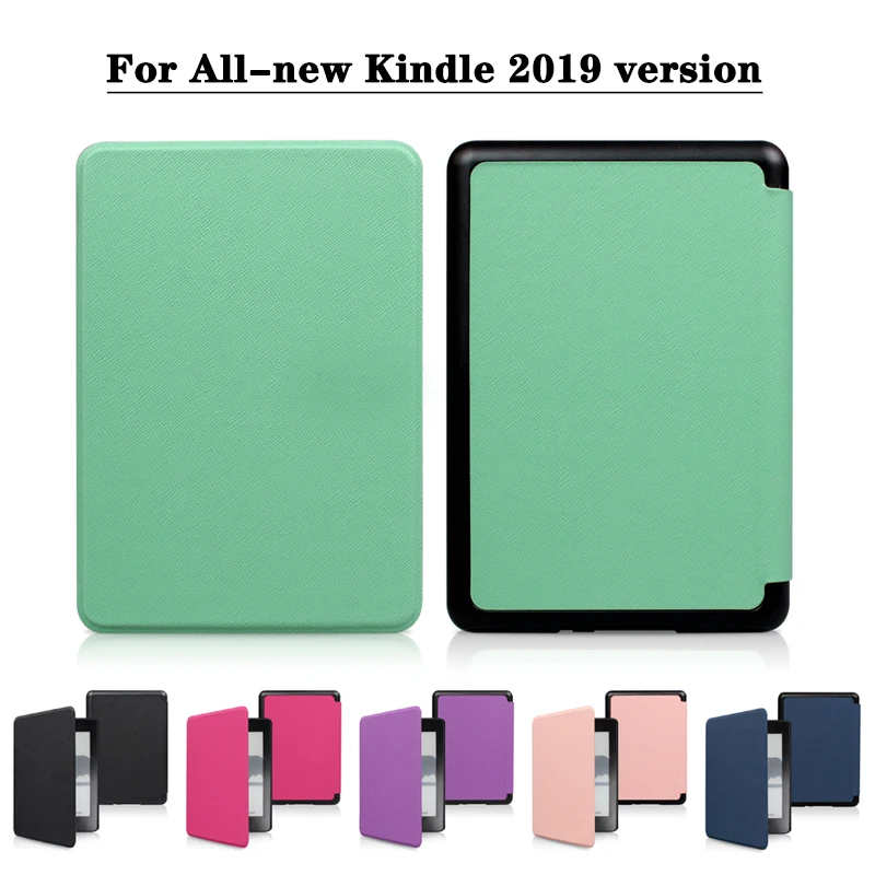

Folio PU Leather Case For Amazon All-new Kindle 2019 Magnetic Cover For Kindle 10th Generation E-book Case Auto sleep wake up