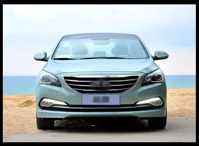 Для hyundai mistra 2012 2013 передние фары прозрачные абажуры лампы оболочки маски фары крышка объектива фары - Цвет: Left and Right