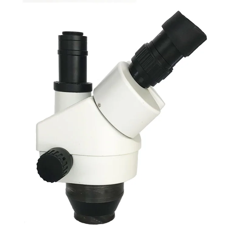 7X-45X Simul-Focal Тринокулярный зум мощность стерео микроскоп головка+ 25 мм/35 мм диамтер Регулируемая фокусировочная стойка+ WF10X окуляры
