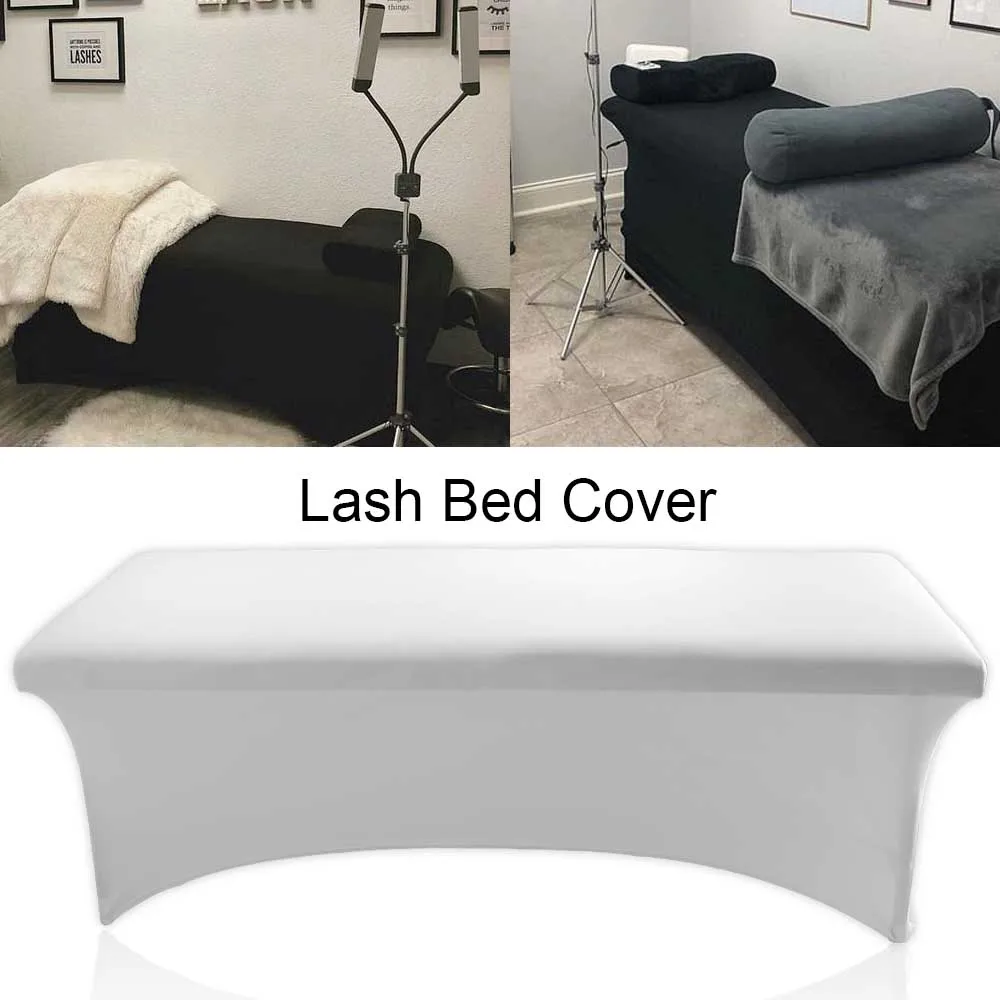 

Eyelash Bed Cover Sheet Grafting Eyelashes Special Cosmetic Salon Curved Bottom Rectangular Comfortable Fabrics Lash Bed Sheet