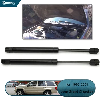 

2Pcs Car Front Hood Lift Gas spring Support Struts Shock Springs Prop Rod Lift gate strut For Jeep Grand Cherokee 1999-04