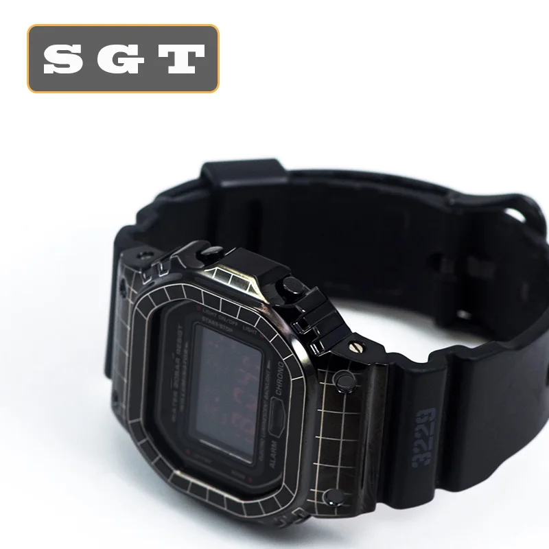 Watch Band GW-M5610 DW5600 G-5600 Stainless Steel and Frame Case Solid Metal Bracelet | Наручные часы