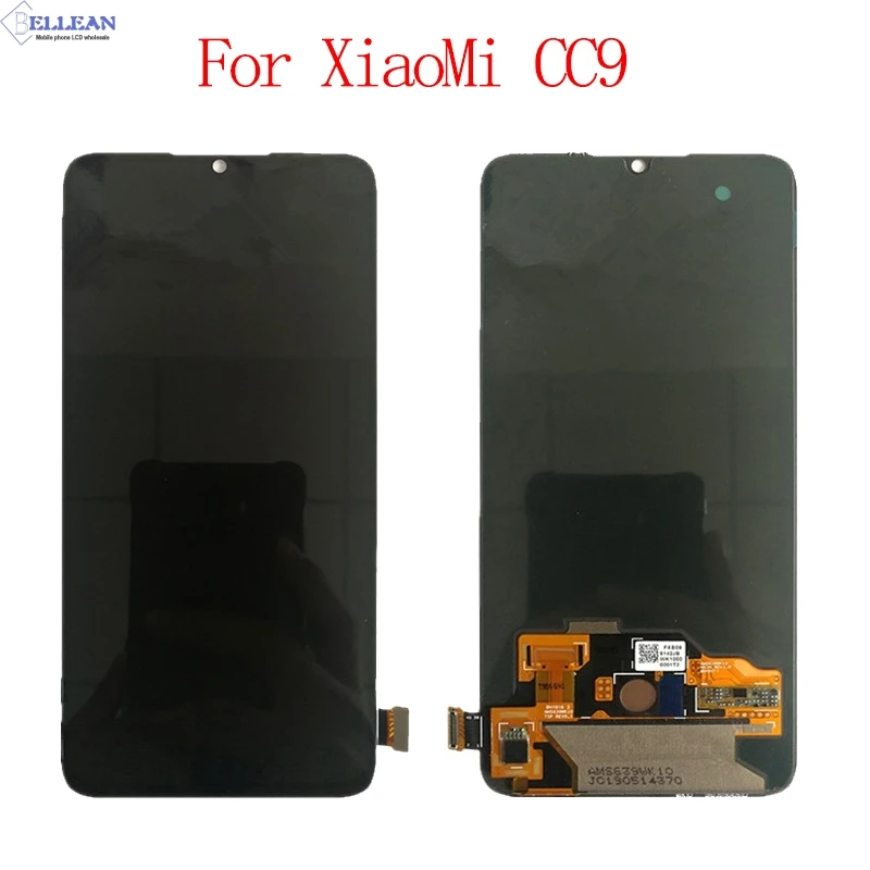 

Catteny 6.39Inch For Xiaomi CC9 LCD Display Touch Screen Digitizer Assembly Replacements Repair Parts Mi CC9E LCD